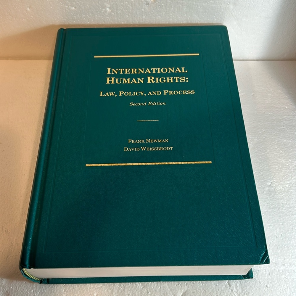 International Human Rights: Law, Policy, and Process 2nd Edition